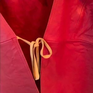 GAP Jackets & Coats - Gap red 100% leather jacket GAP Jackets & Coats - Gap red 100% leather jacket